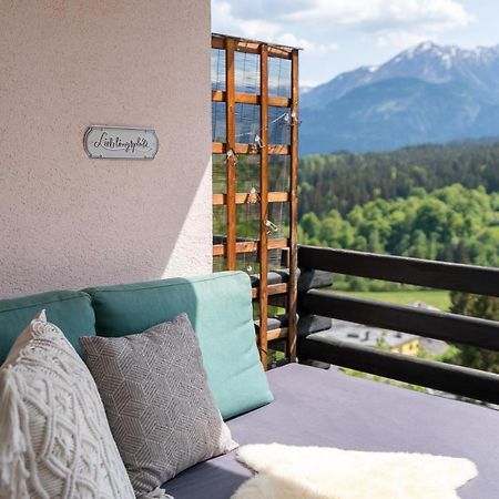 Apartamento -Panorama-Bergblick- Dampfbad-Dusche Und Aussenbett Flims Exterior foto